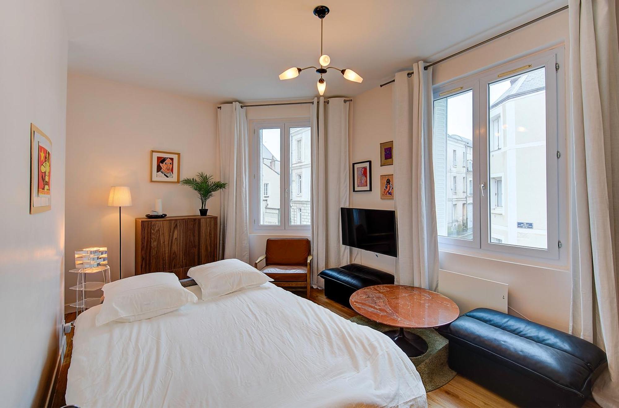 Apartamento Chic Et Cosy - 5Mn De La Gare - Arrivee Autonome Tours Exterior foto